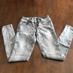 Lovesick Super Skinny stonewash black jeans